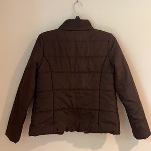 Old Navy Puffer jacket in brown size Small